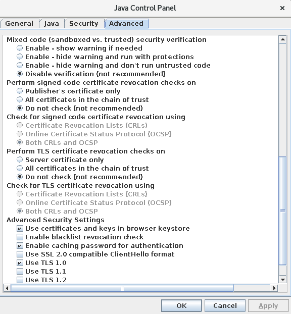 Java advanced security